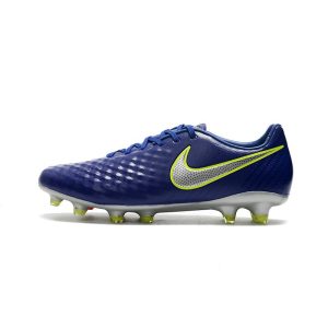 Nike Magista Opus II FG pánská modrá stříbrná